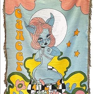 Valfre cancer wonderland woven blanket